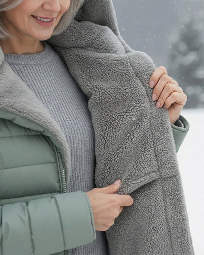 🌈 [Clearance] – Quilted coat with fleece lining