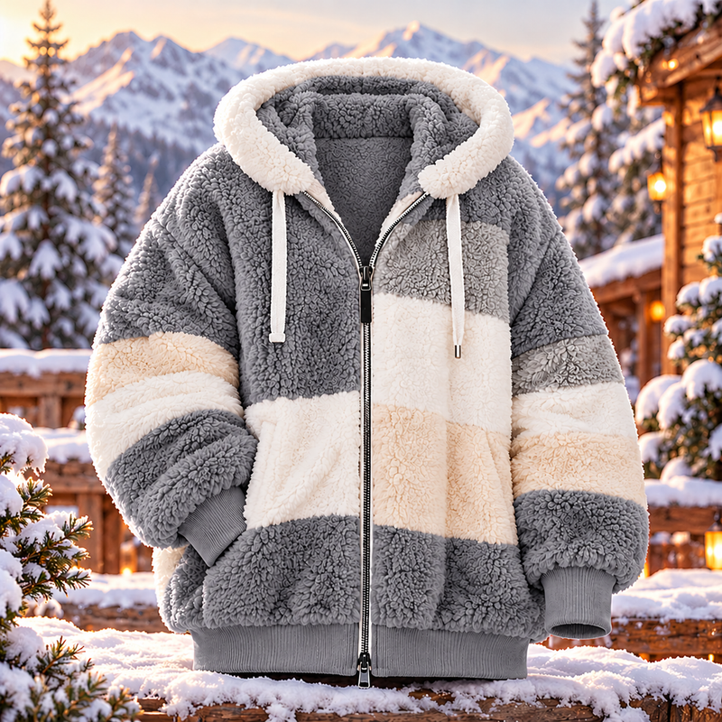 Gray Sherpa jacket