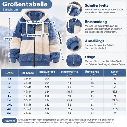❄️ Women's Oversized Sherpa Fleece Hooded Jacket 🧸 | Ultra-Soft, Cozy & Warm Winter Zip-Up Coat ❤️